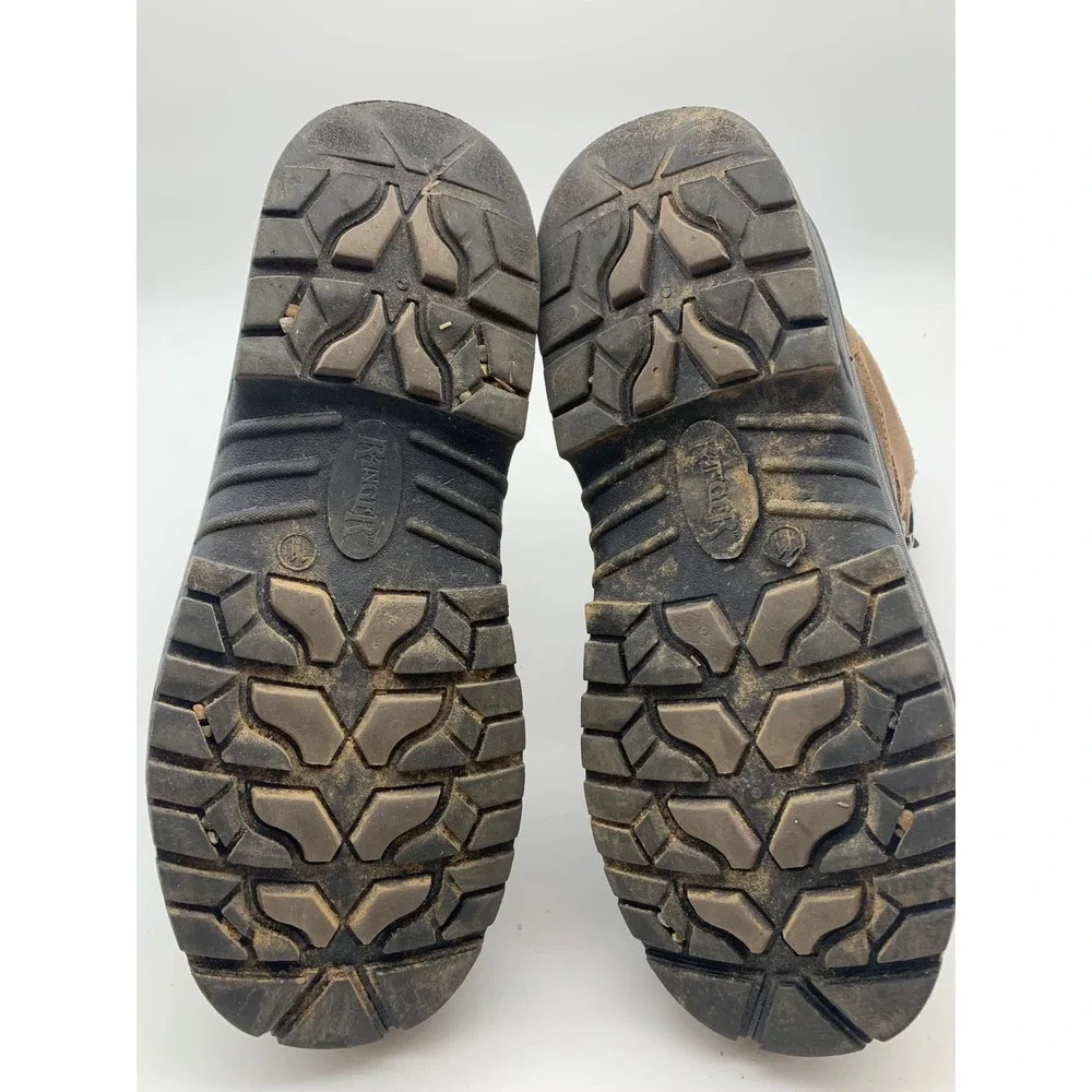 Ranger Men's Thermolite Insulated Winter Snow Boots Brown Black Size 11